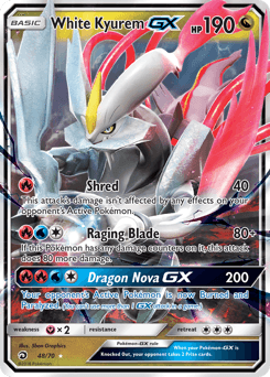 White Kyurem GX — Dragon Majesty