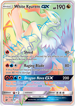 Kyurem Blanc GX — Majesté des Dragons