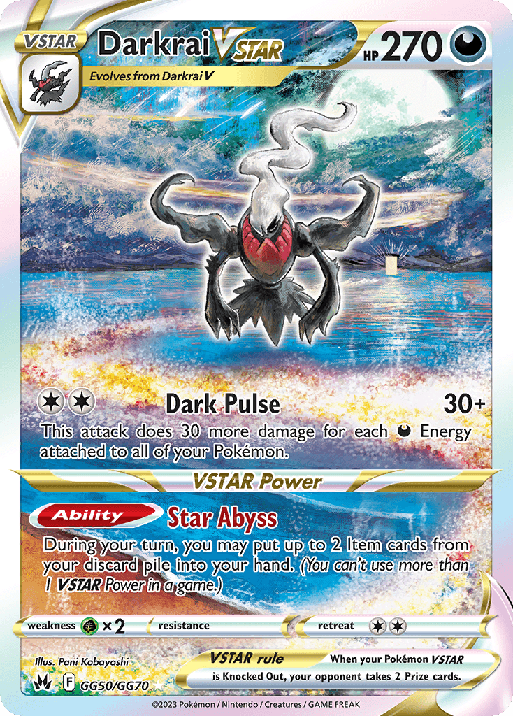 Darkrai VSTAR — Zénith Suprême Galerie Galaroise