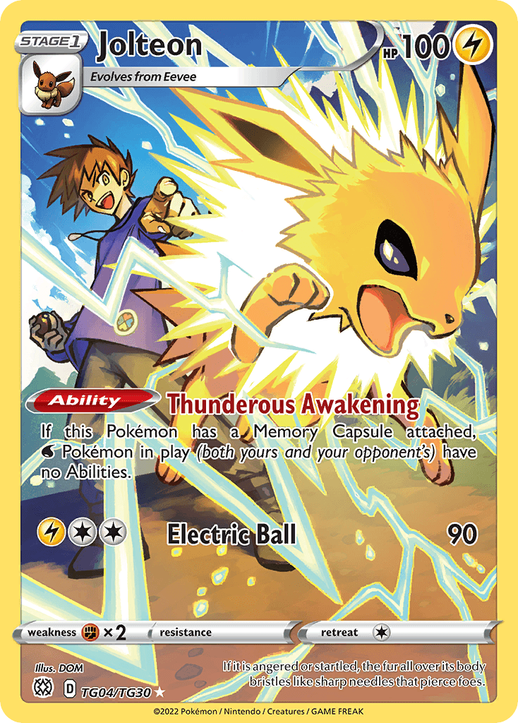 Jolteon — Brilliant Stars Trainer Gallery