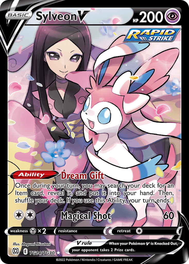 Sylveon V — Brilliant Stars Trainer Gallery