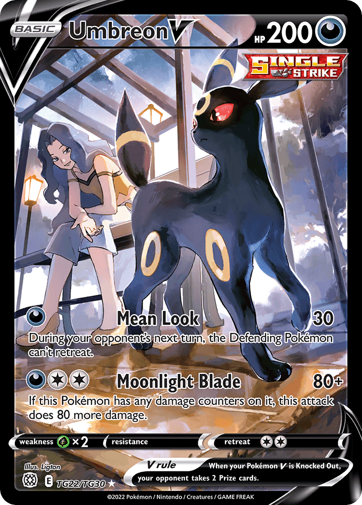 Umbreon V — Brilliant Stars Trainer Gallery
