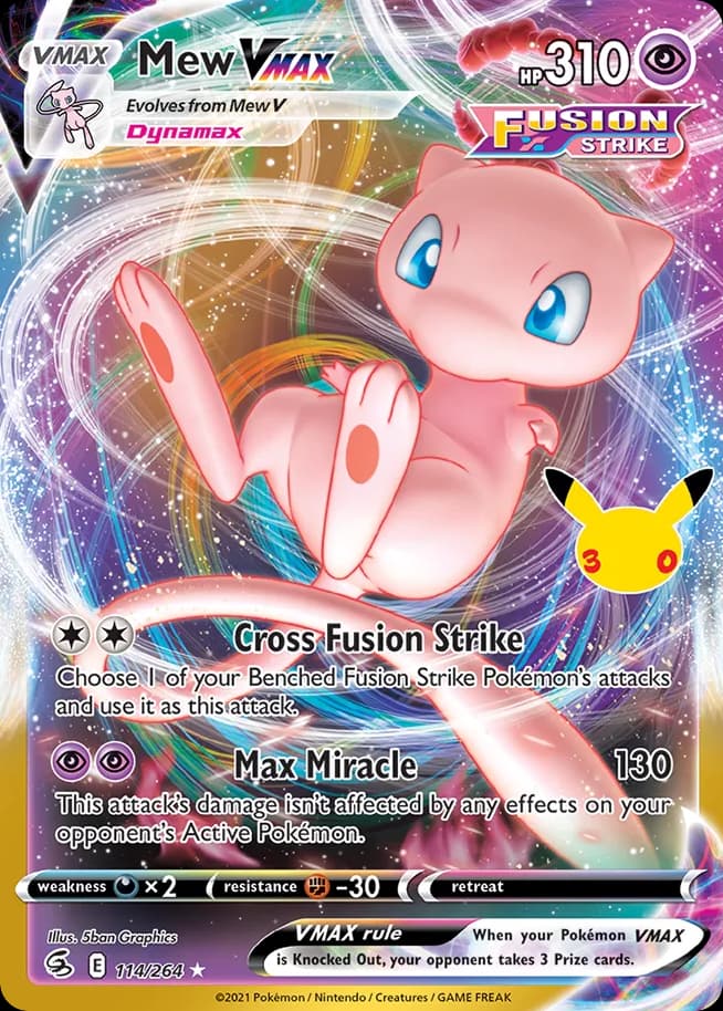 Mew VMAX — 30th Celebration