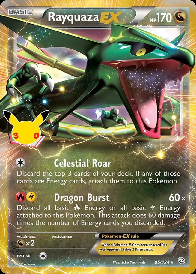 Rayquaza EX — 30th Celebration