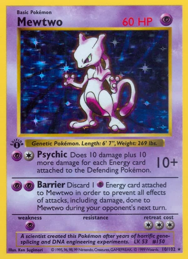 Mewtwo — Set de Base