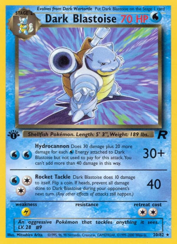 Tortank obscur — Team Rocket
