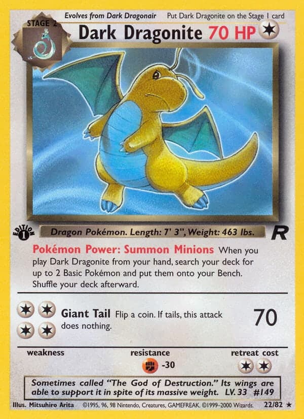 Dracolosse obscur — Team Rocket
