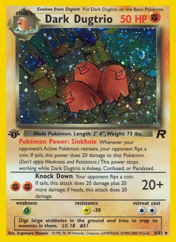 Triopikeur obscur — Team Rocket