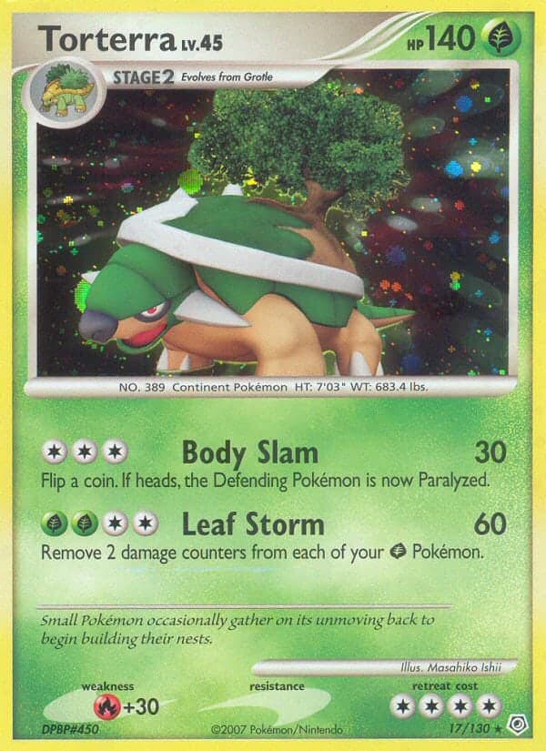 Torterra — Diamant & Perle