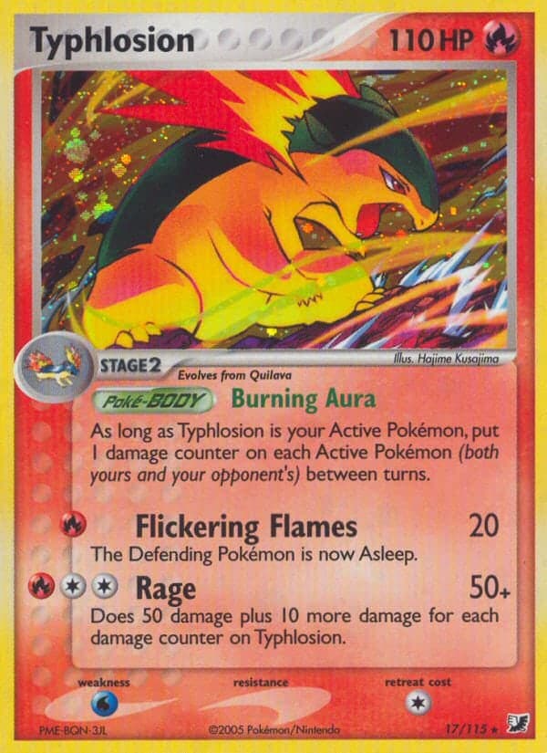 Typhlosion — EX Forces Cachées