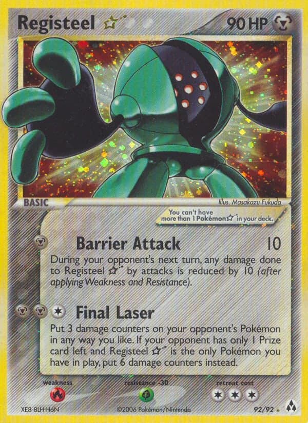 Registeel ☆ — EX Créateurs de légendes