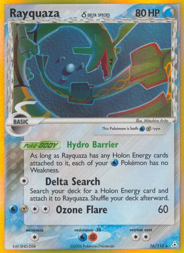 Rayquaza δ — EX Fantômes Holon