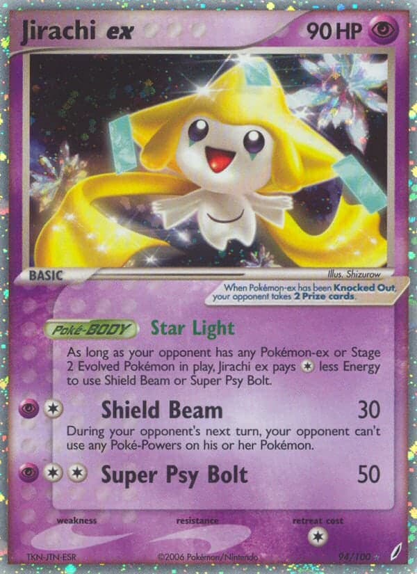 Jirachi ex — EX Gardiens de Cristal