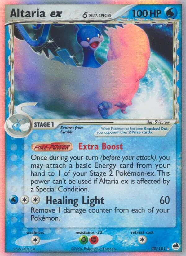 Altaria ex δ — EX Dragon Frontiers