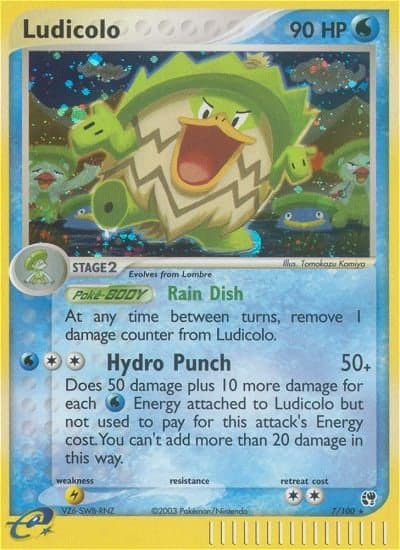 Ludicolo — EX Tempête de sable