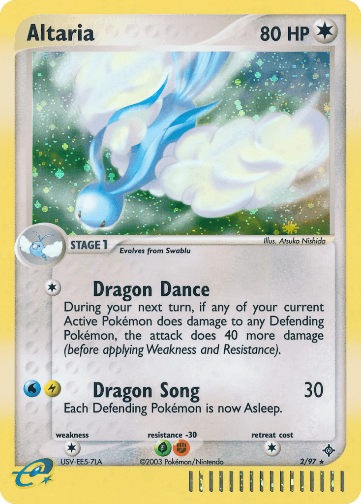 Altaria — EX Dragon