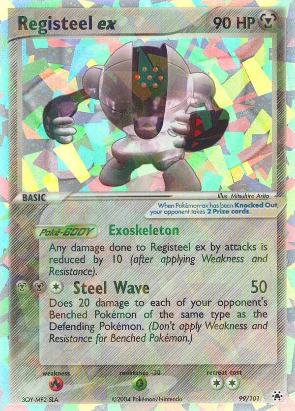 Registeel ex — EX Légendes Oubliées