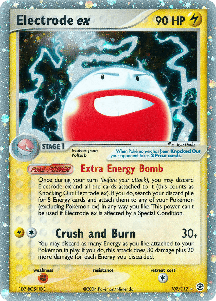 Électrode ex — EX Rouge Feu & Vert Feuille