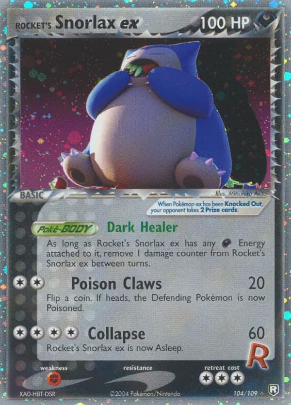 Ronflex Rocket's — EX Team Rocket Returns