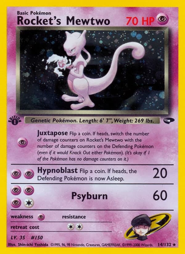 Mewtwo de Team Rocket — Gym Challenge