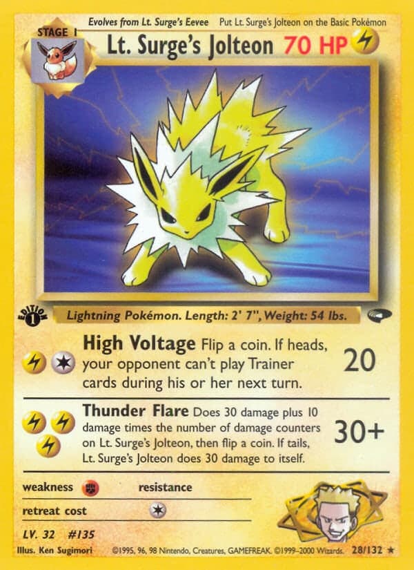 Voltali de Major Bob — Gym Challenge