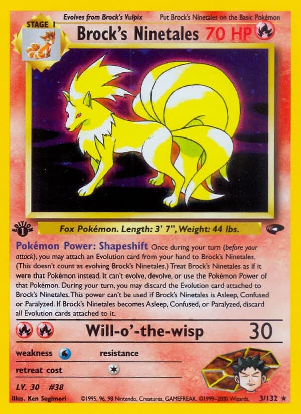 Brock's Ninetales — Gym Challenge