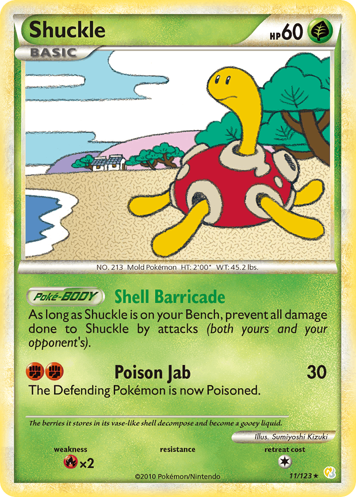 Shuckle — HeartGold & SoulSilver