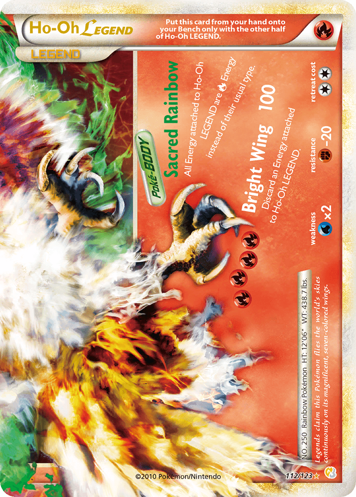 Ho-Oh LÉGENDAIRE — HeartGold & SoulSilver