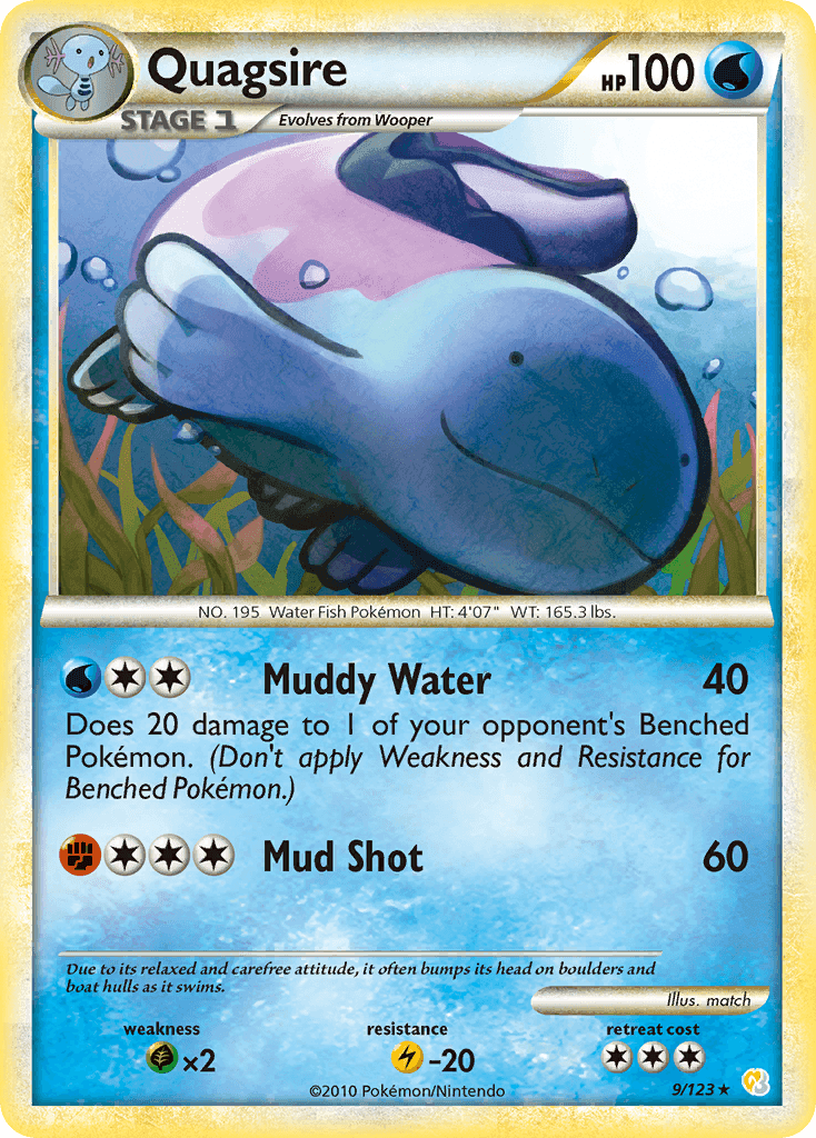 Quagsire — HeartGold & SoulSilver