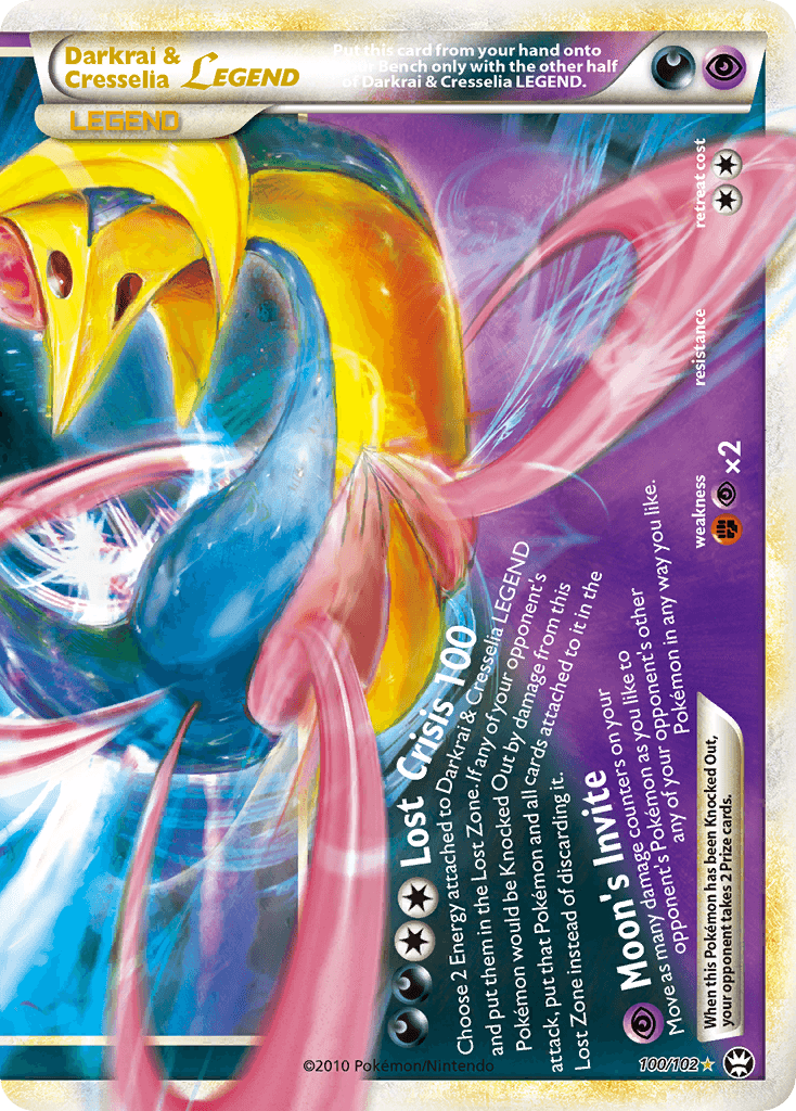Darkrai & Cresselia LÉGENDE — HS Triomphe