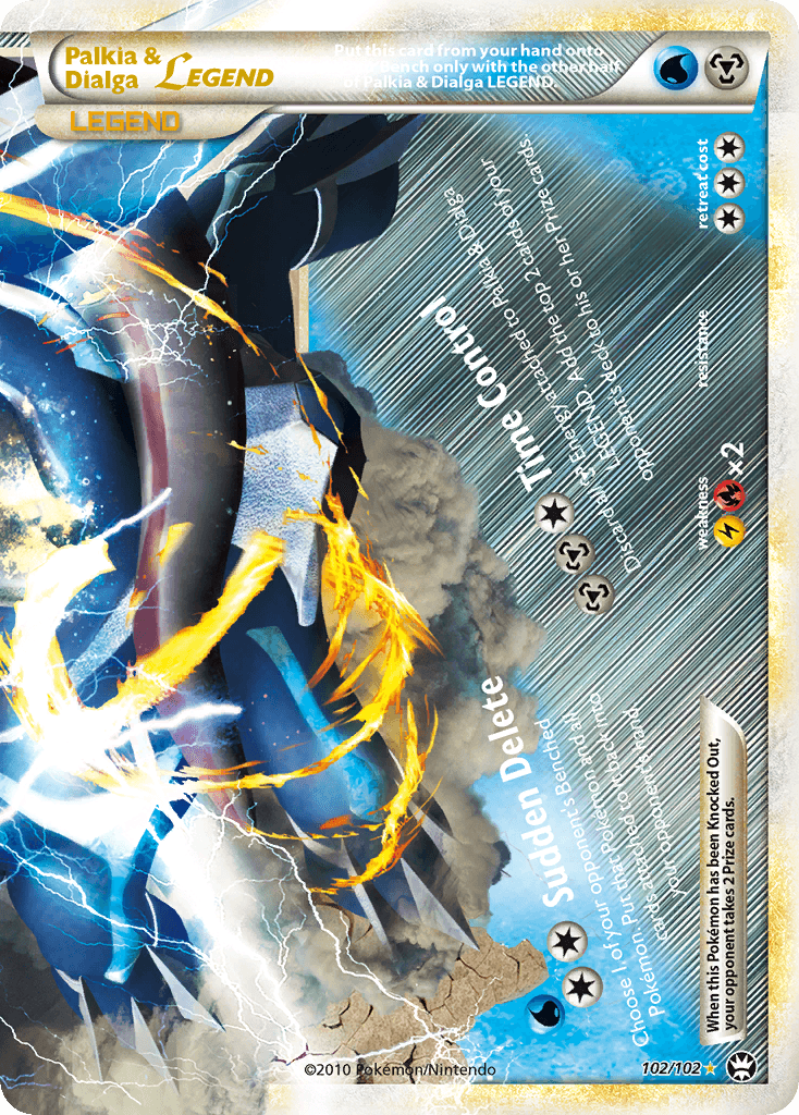 Palkia & Dialga LÉGENDE — HS Triomphe