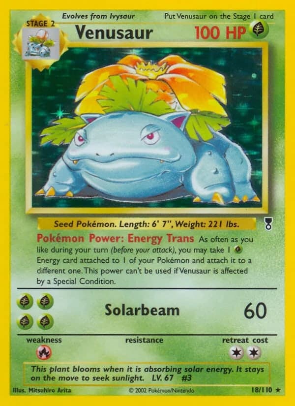 Venusaur — Legendary Collection