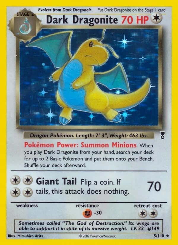 Dark Dragonite — Legendary Collection