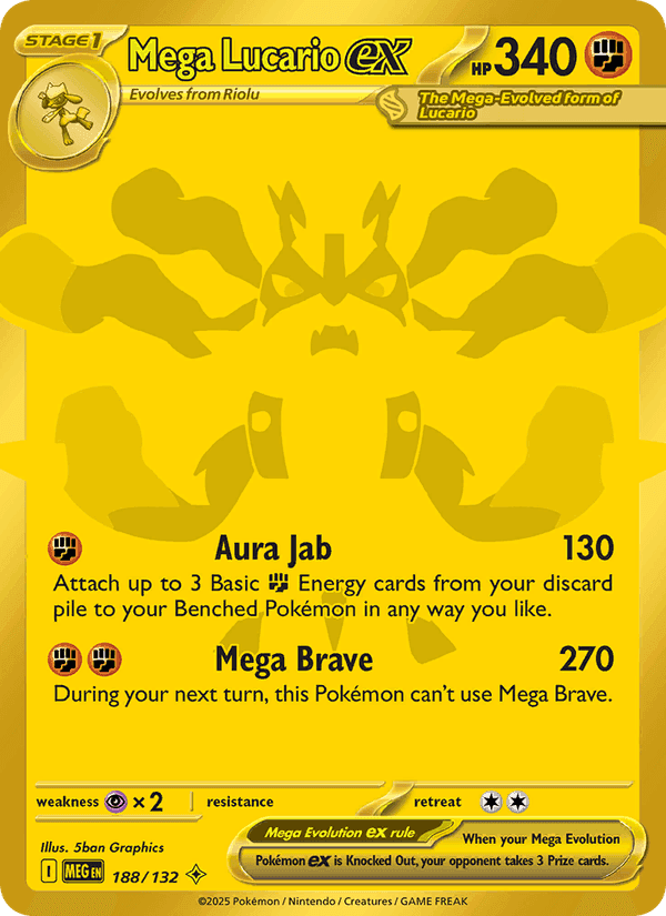 Méga-Lucario-ex — Méga-Évolution