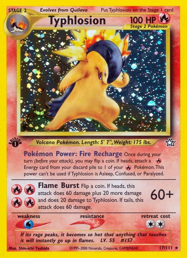 Typhlosion — Neo Genesis