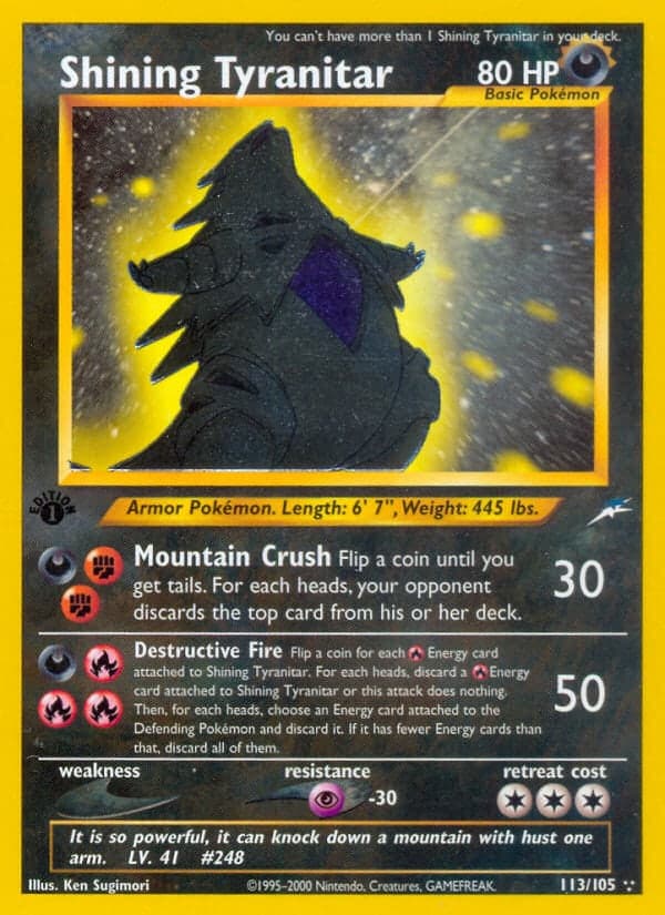 Tyranocif brillant — Neo Destiny