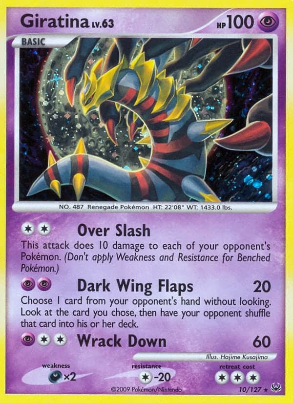 Giratina — Platine