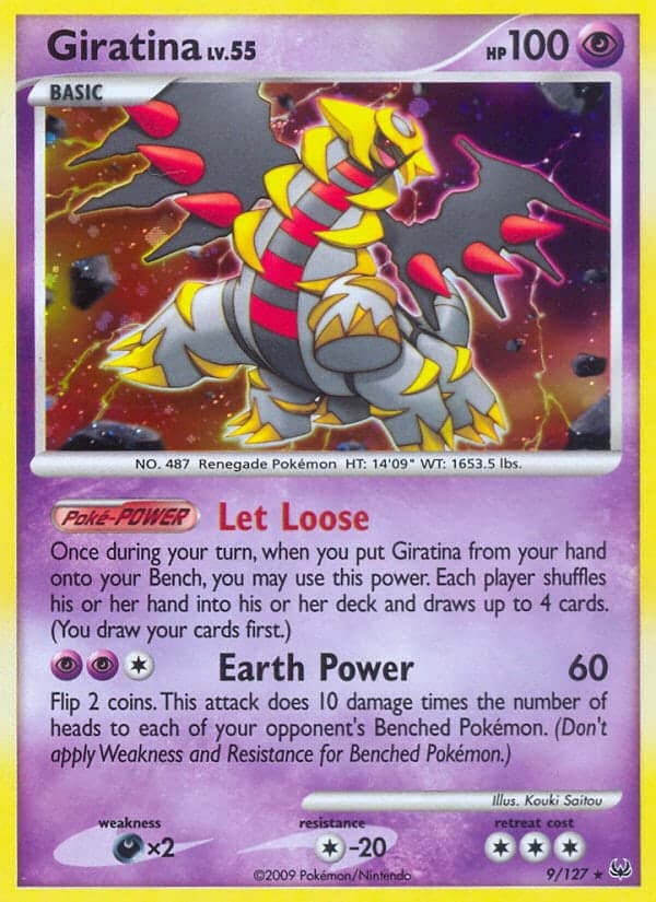 Giratina — Platine