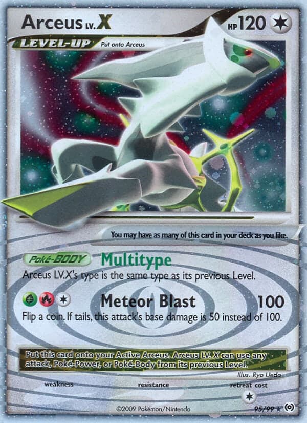 Arceus LV.X — Arceus