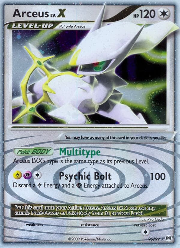 Arceus LV.X — Arceus