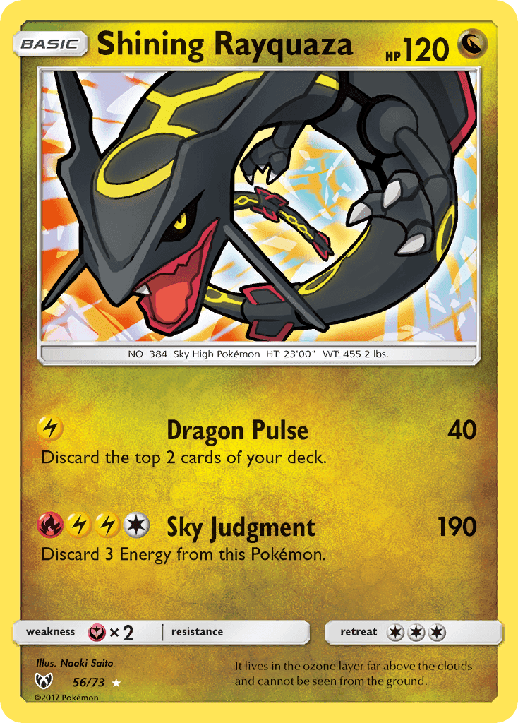 Rayquaza Brillant — Légendes Brillantes