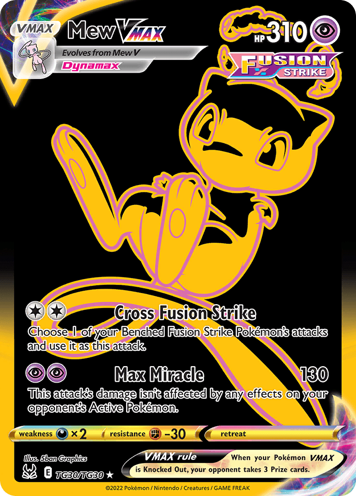 Mew VMAX — Origine Perdue