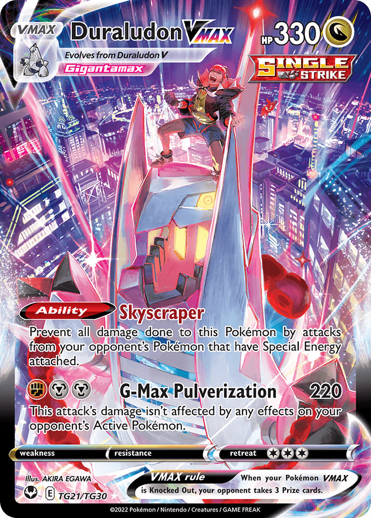 Duraludon VMAX — Silver Tempest