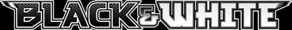 Black & White expansion logo