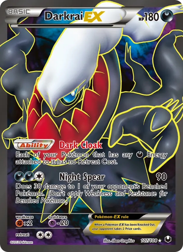 Darkrai-EX — Explorateurs Obscurs