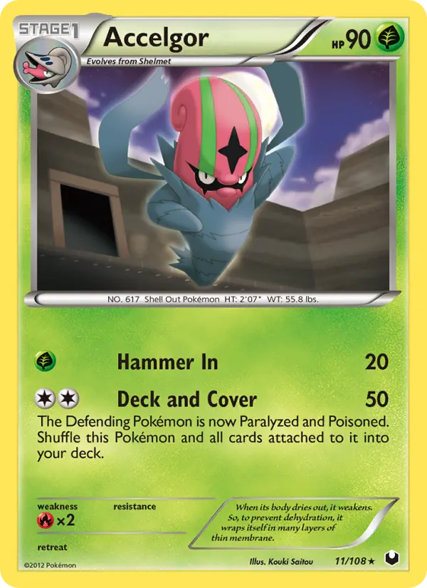 Accelgor — Dark Explorers