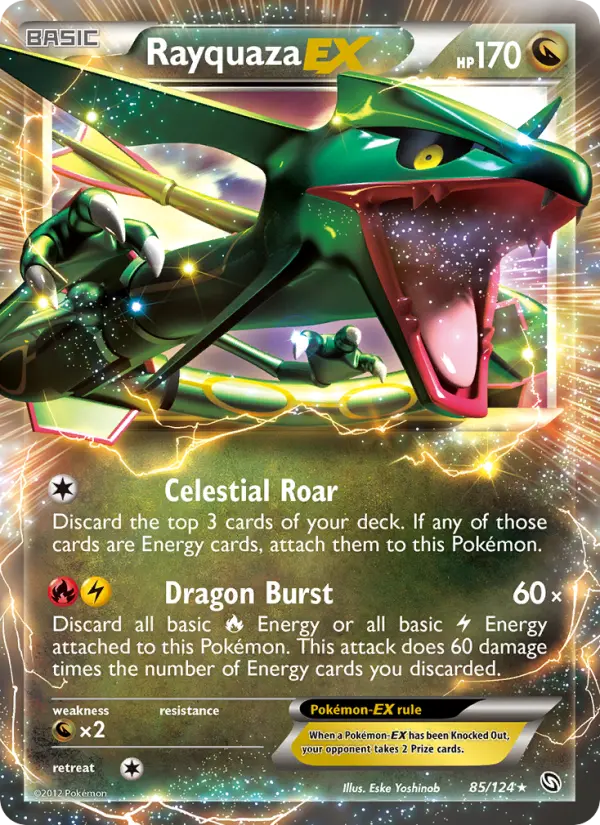 Rayquaza-EX — Dragons Exaltés