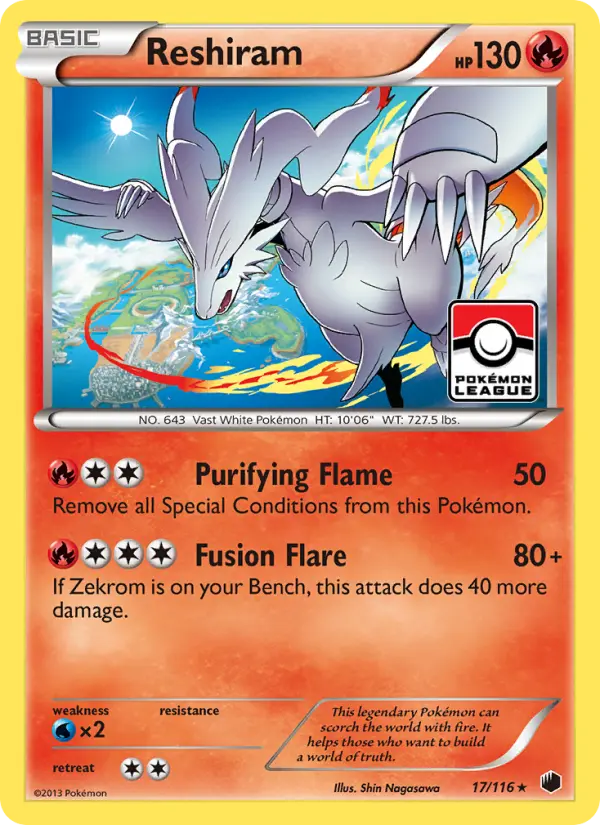 Reshiram — Plasma Freeze