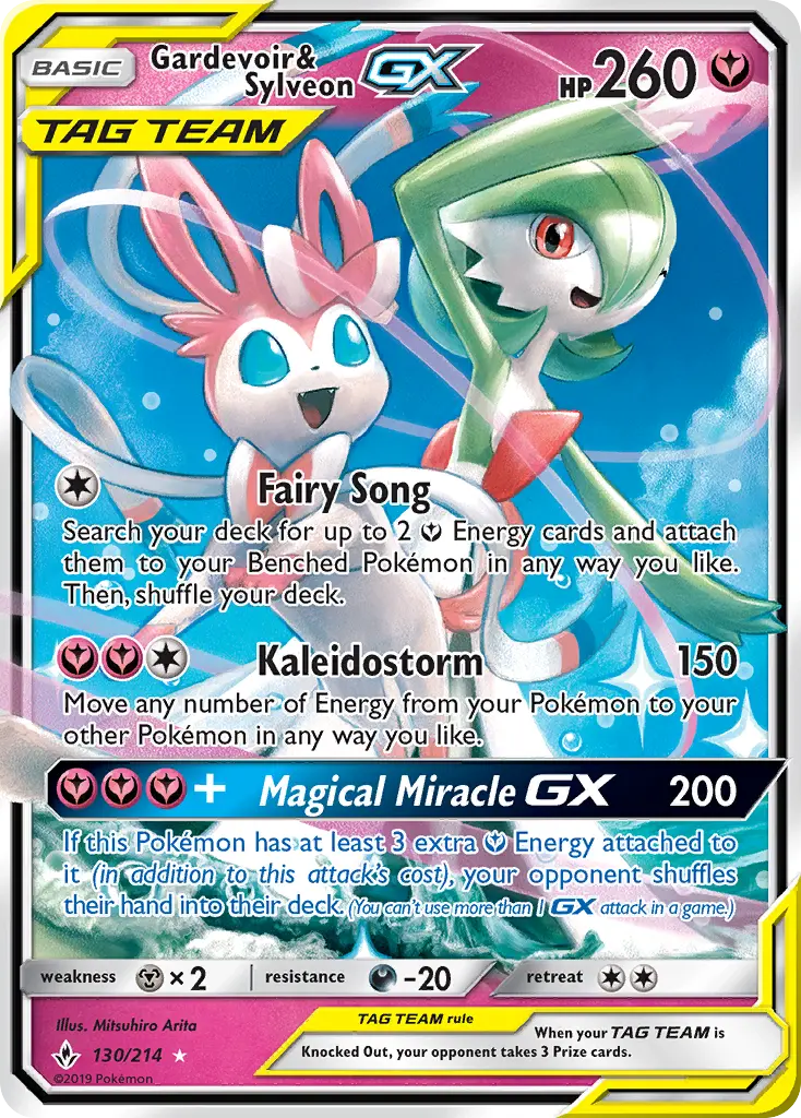 Gardevoir et Nymphali GX — Alliance Infaillible