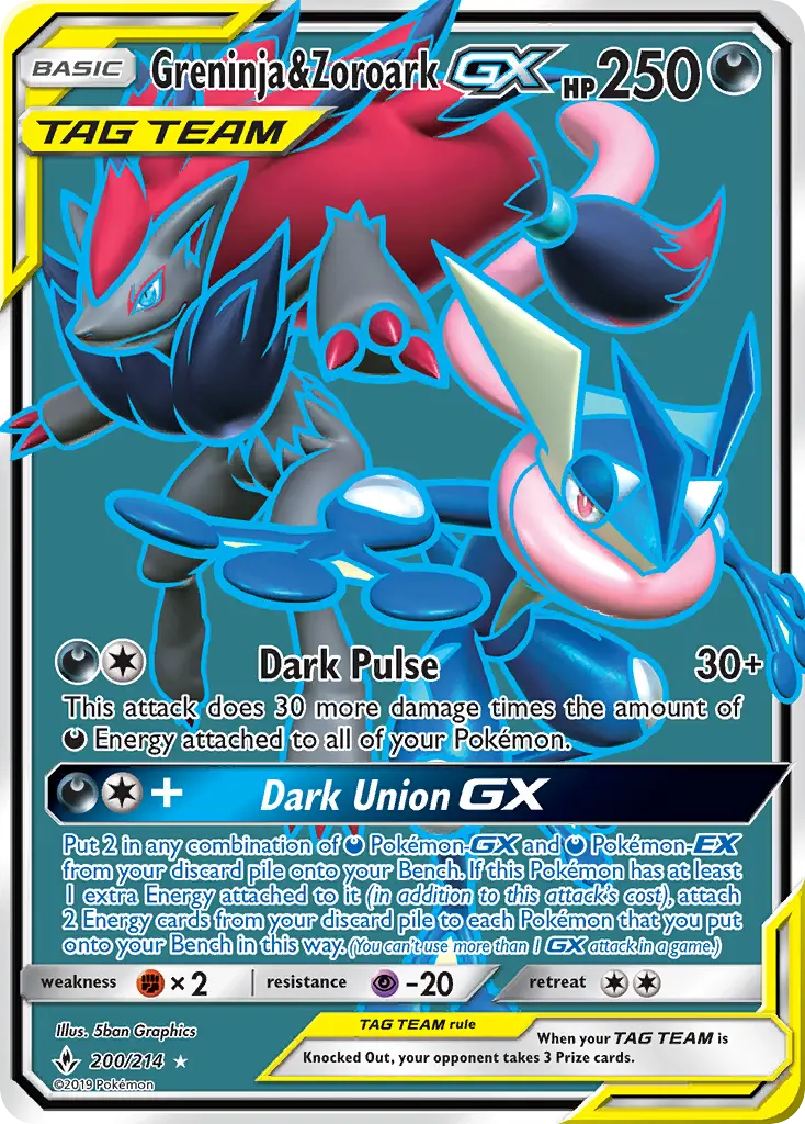 Amphinobi et Zoroark GX — Alliance Infaillible